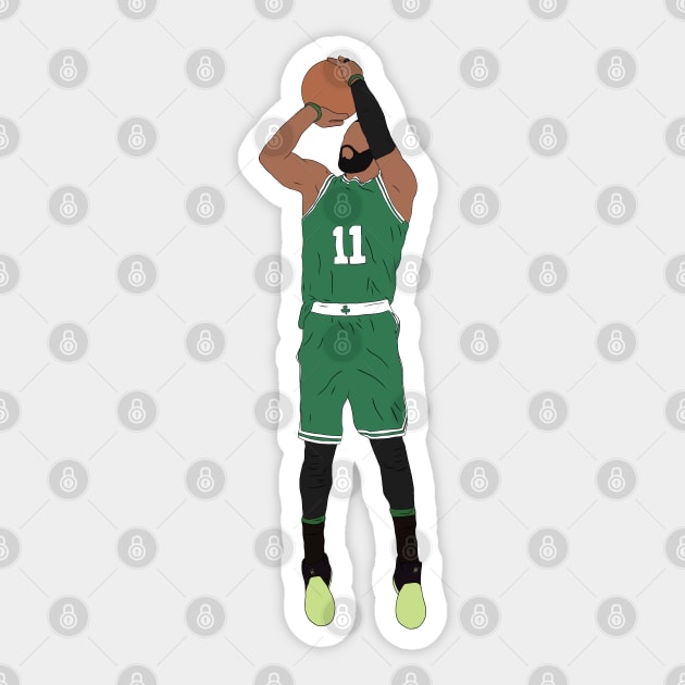 Kyrie Irving Jumpshot Sticker by rattraptees